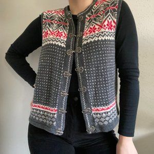 Vintage Marsh Landing Holiday Christmas Sweater Vest